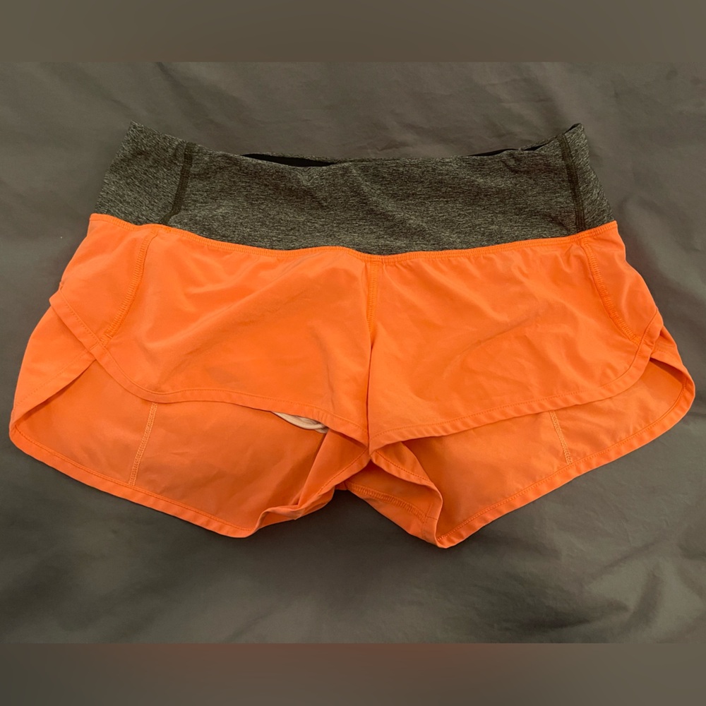 Lululemon Coral Speed Up Short